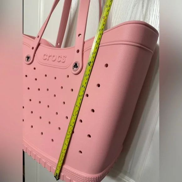 NWT Crocs Large Classic Tote Bag - Light Pink - Picture 5 of 6